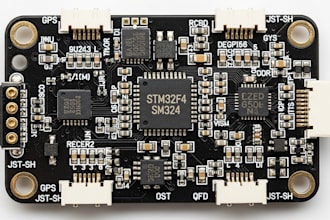 design micro drone flight controller pcb and uav embedded system with stm32