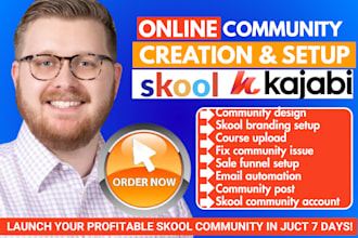 setup or promote your skool community for growth and monetization online course