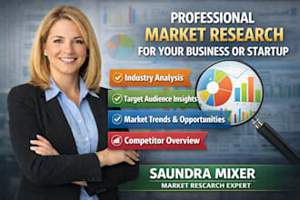 do professional market research for your business or startup