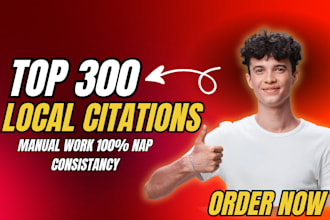 build USA local citations and UK local citations for plumber map listing