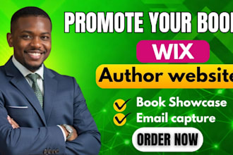 create wix author website for ebook promotion that bring sales and exposure