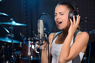 sing female spanish vocals for flamenco, backing vocal, edm, dnb and tech house