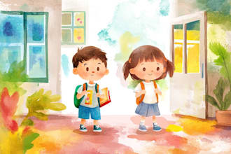 do hand drawn watercolor illustrations