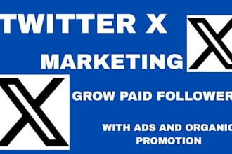 grow organic x followers, twitter marketing