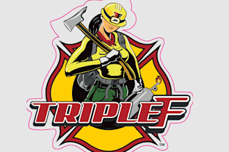 custom firefighter logo design for fire departments