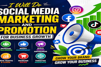 do social media marketing and promotion for business growth