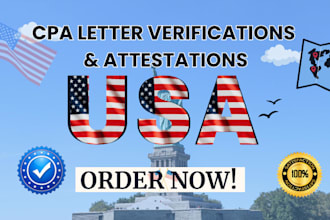 get you CPA letter CPA comfort letter CPA verification letter profit and loss