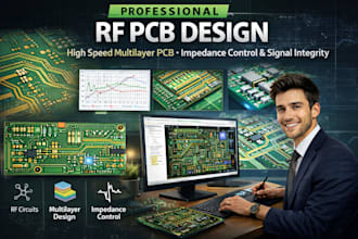 rf pcb design high speed multilayerpcb impedance controlled layout signal merger