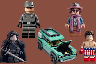 custom lego moc, 3d lego model, car, minifigure with bricklink XML and PDF guide