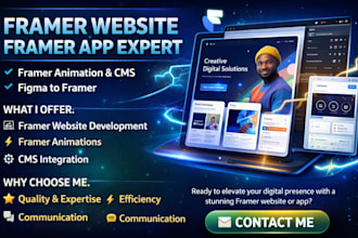 fix, rebuild or migrate your framer website to wordprss, webflow expert website