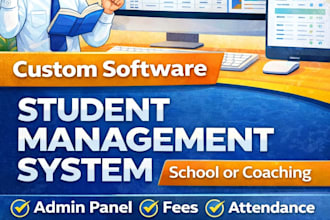 create custom student database system in php