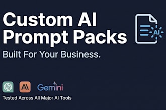 write custom chatgpt and claude prompts for your business