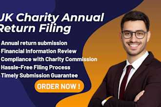 file your UK charity annual return, reporting, submission, and compliance