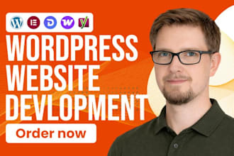 develop full stack website, custom front end website development, website design