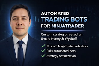create custom and profitable ninjatrader bots