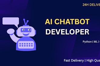 build ai, machine learning, chatbot or python projects