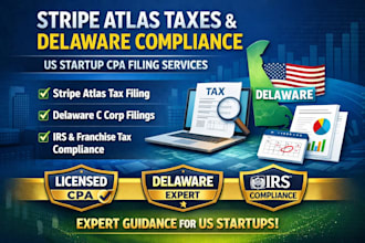 do stripe atlas startup taxes, delaware filings and compliance as a licensed cpa