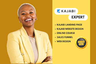 kajabi website design, kajabi online course, kajabi expert, kajabi funnel