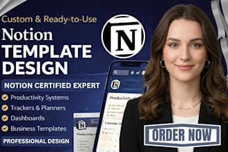 build notion template, notion template design, notion dashboard, notion template