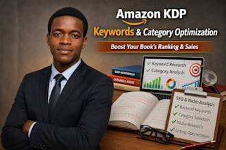 do amazon KDP keyword research and category optimization
