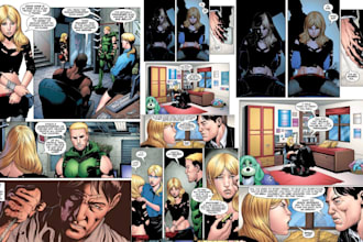draw comic book illustration graphic novel comic strip comic artist colorist