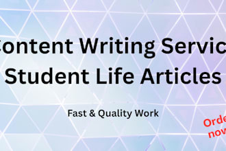 write student life problem solving articles