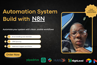 do n8n automation n8n ai agent workflow automation pipedrive