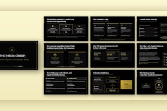 design your investor ready pitch deck