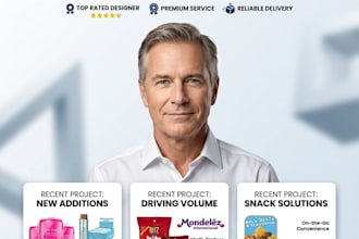 design professional retail flyer, promotion or vendor highlight