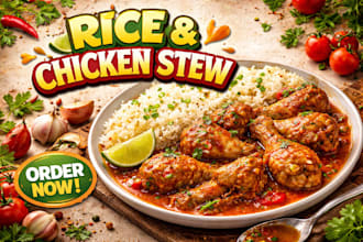 teach how to do rice and chicken stew