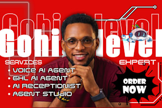 setup gohighlevel voice ai agent, ghl ai agent, ai receptionist and agent studio