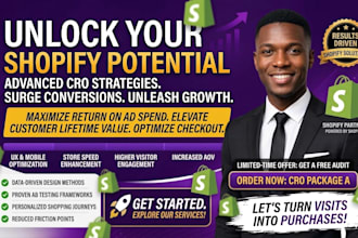 shopify conversion rate optimization shopify cro store audit