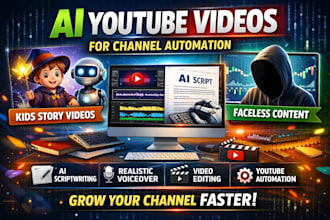 create ai youtube videos for your channel automation ai video creation