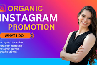 be your instagram promotion organic growth manager