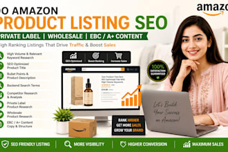 do amazon product listing SEO private label wholesale ebc