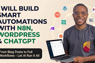 do n8n wordpress autoblog make com automation social media post n8n io made com