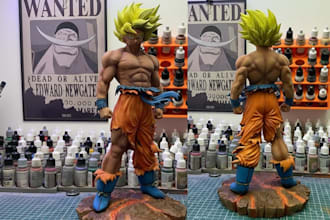 3d print high quality resin models and miniatures