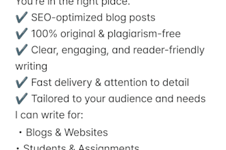 write engaging and highquality blog posts and articles