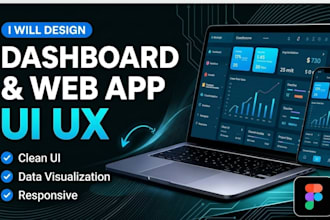 design clean and professional UI UX