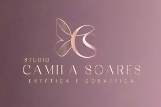 design luxury beauty, wellness feminine logo jewelry and cosmetic branding