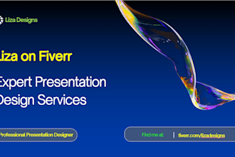 do powerpoint design, pitch deck, business presentation slides, google slides