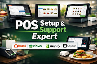 set up, fix, and optimize your pos system toast clover shopify square