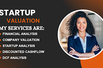 do cpa business consultation for startup valuation, investors and dcf analysis