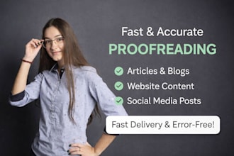 quickly proofread your text