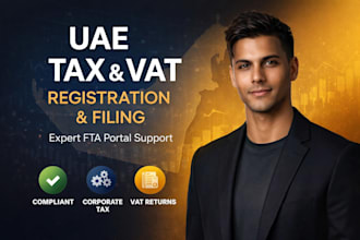 do uae corporate tax, vat return filing, and fta bookkeeping