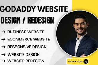 design godaddy website godaddy website redesign godaddy website development