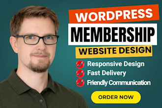 create wordpress membership website, subscription, memberpress, paid membership