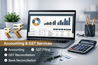 do gst return filing, bookkeeping and accounting