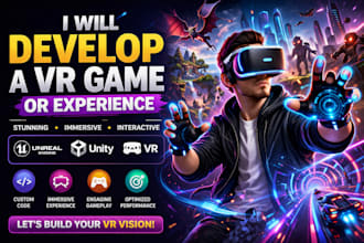 develop a VR game or experience