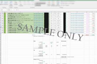 create an excel inventory stock list tracker with dashboard